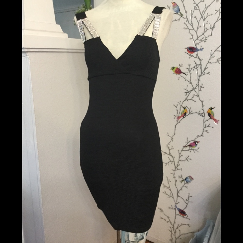 Kimcine Black Bodycon Stretch
